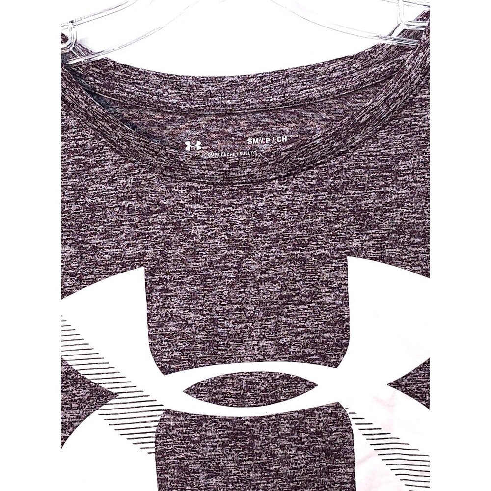 Under Armour Women's Heathered Short-Sleeve T-Shirt Lightweight Size Small - Picture 3 of 7